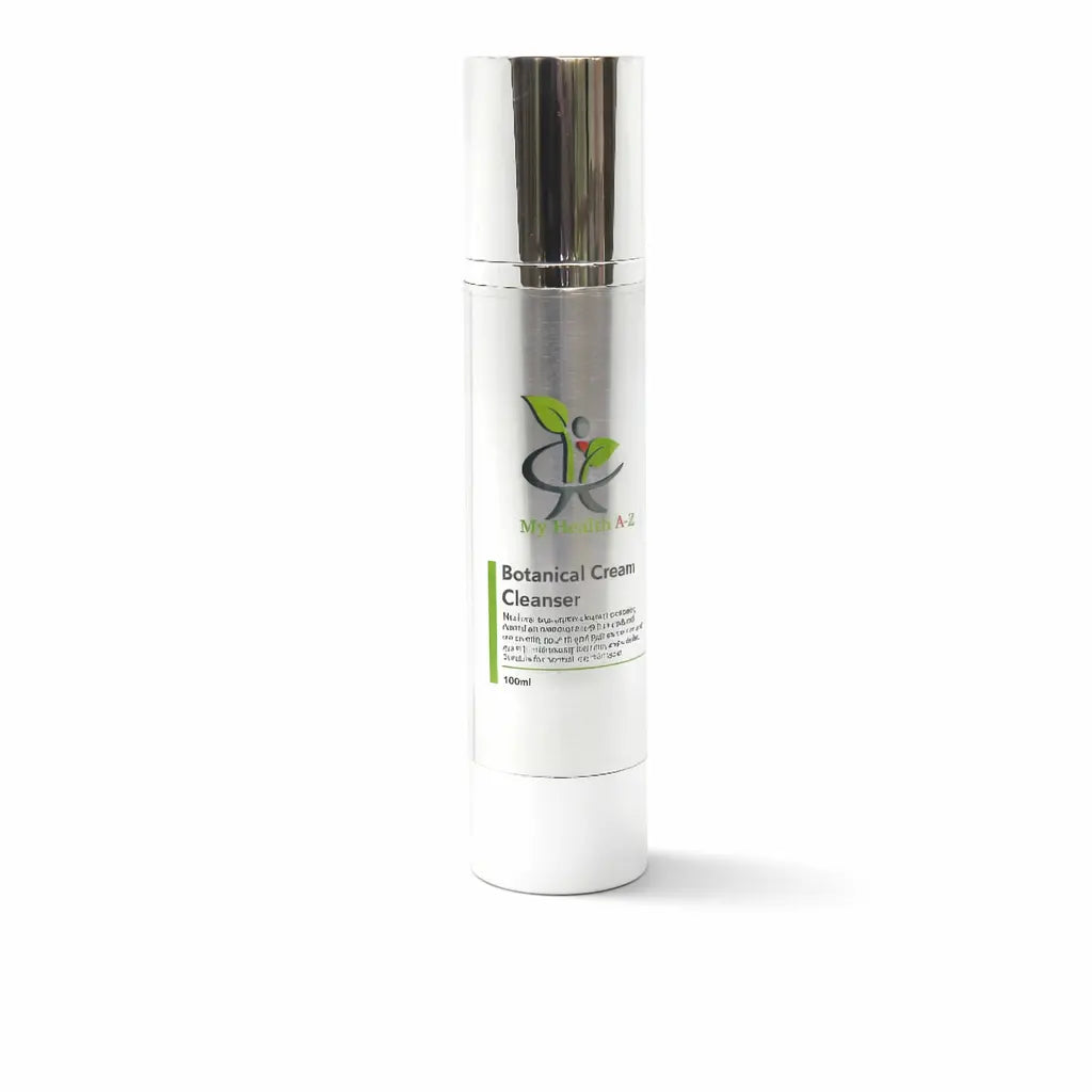 My Health A-Z Botanical Cream Cleanser Vegan 100ml bottle – botanical skincare Australia