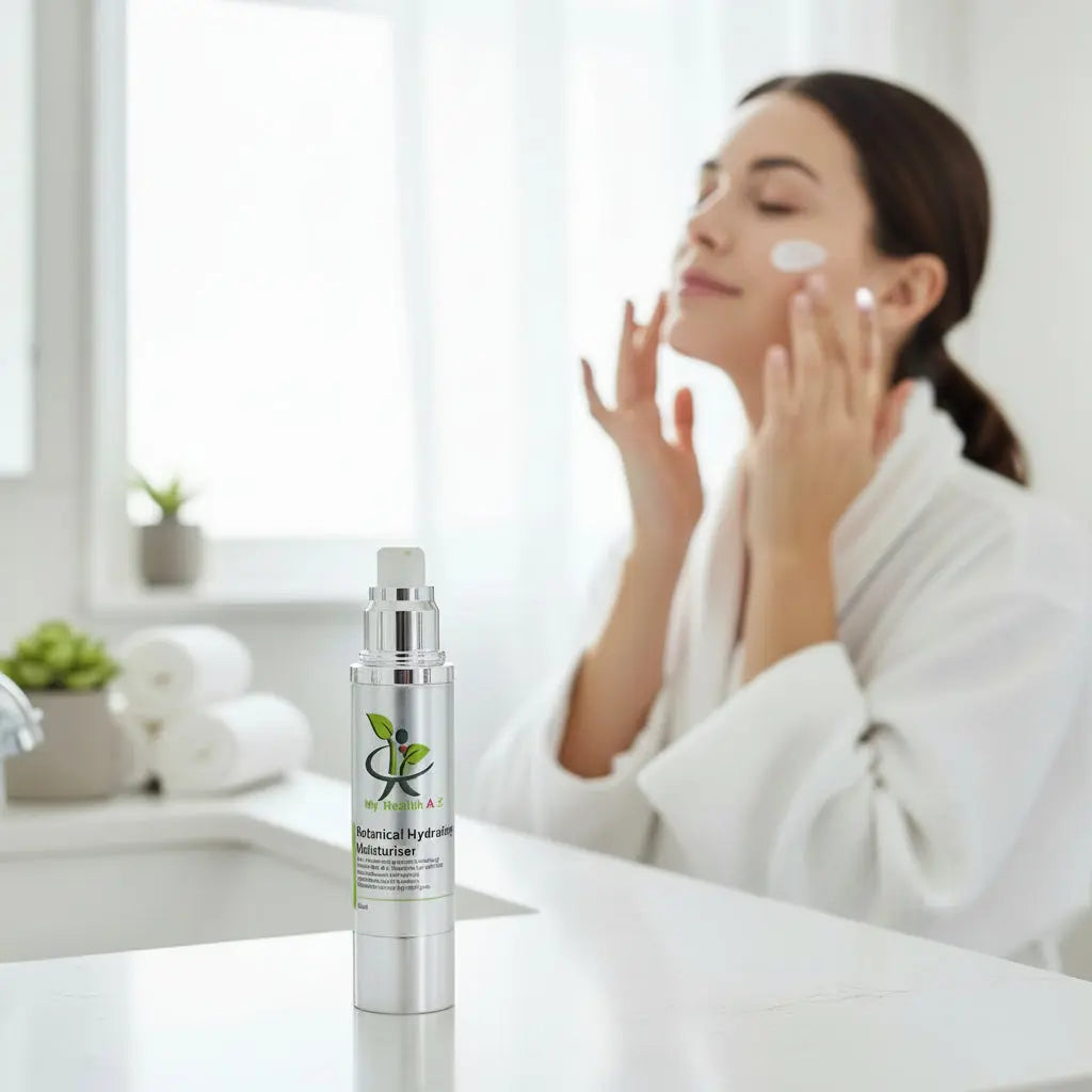 Skincare bottle labelled &