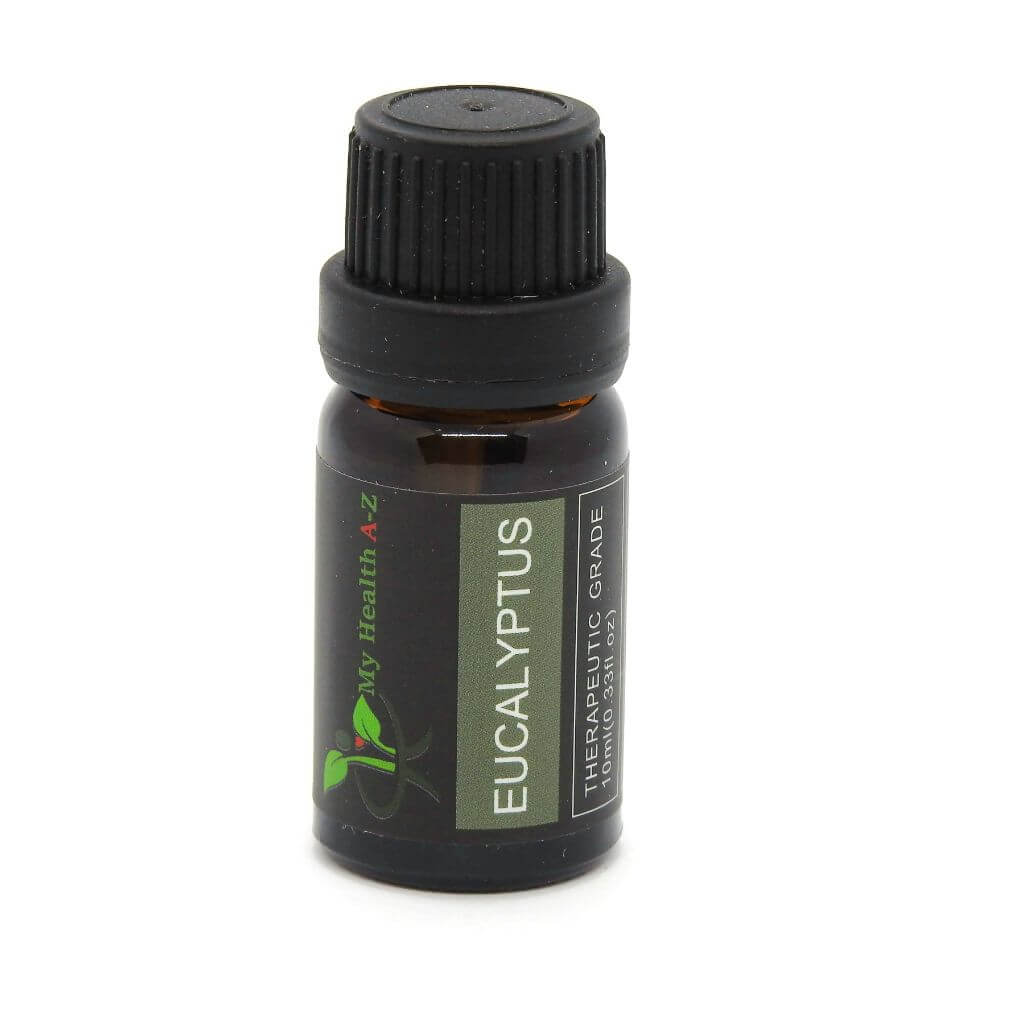 10ml bottle of eucalyptus essential oil