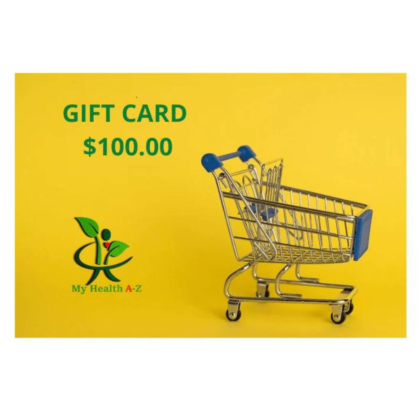 $100 gift card for all occations by My Health A-Z