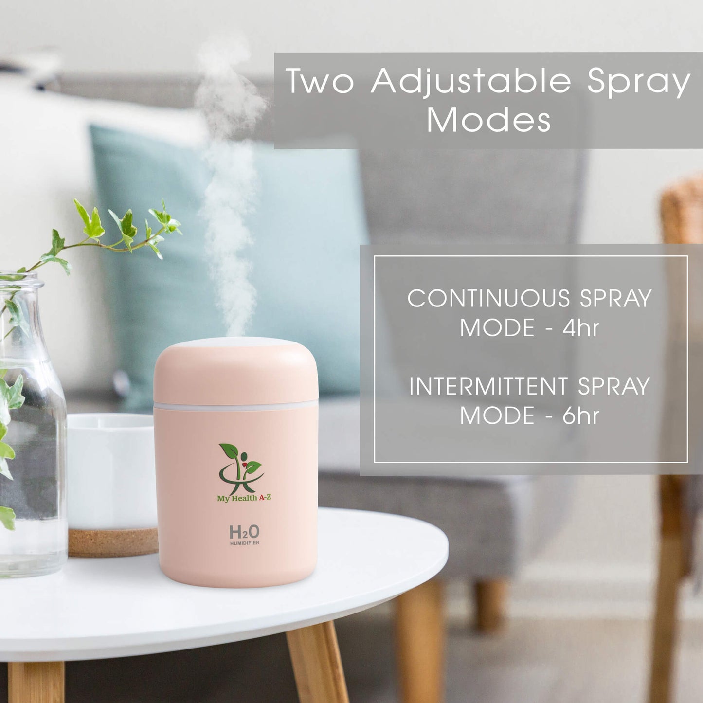 My Health A-Z on a side table in use