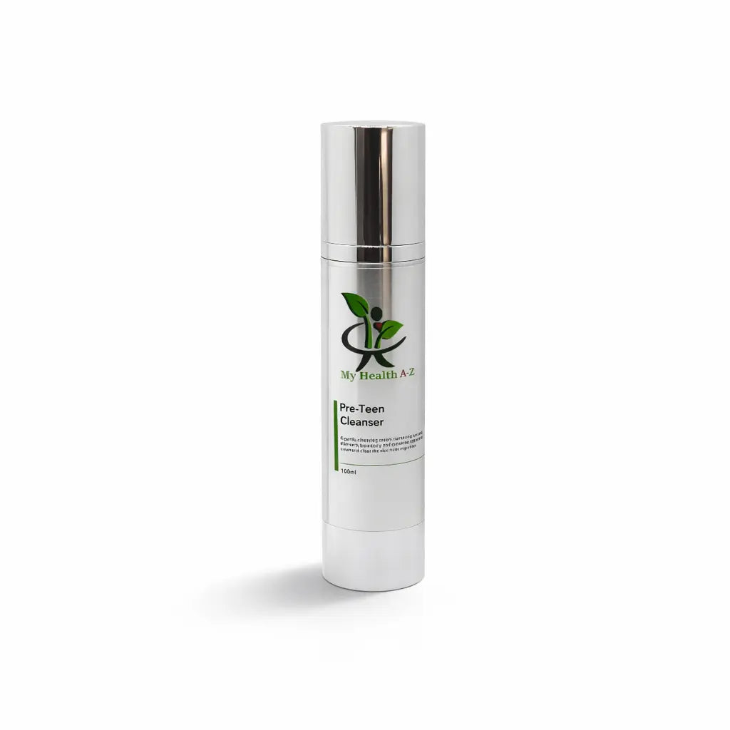 Skincare bottle labeled &