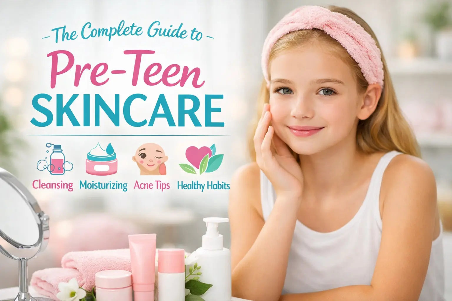 The Complete Guide to Pre-Teen Skincare My Health A-Z