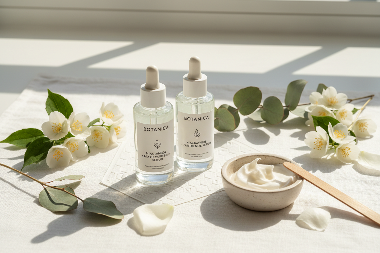Why Niacinamide (B3) & Panthenol (B5) Are Skincare's Power Duo