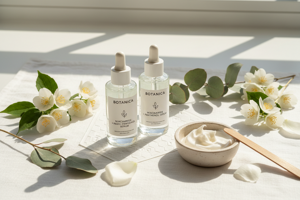 Why Niacinamide (B3) & Panthenol (B5) Are Skincare's Power Duo