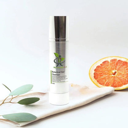 My Health A-Z Botanical Gel Cleanser Vegan 100ml with citrus botanicals – natural gel face cleanser Australia