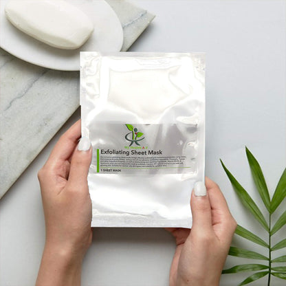 Botanical Exfoliating Face Sheet Mask – Single Use