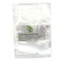 A single-use exfoliating sheet mask in a clear, resealable plastic pouch with a white label. The label features the brand name &
